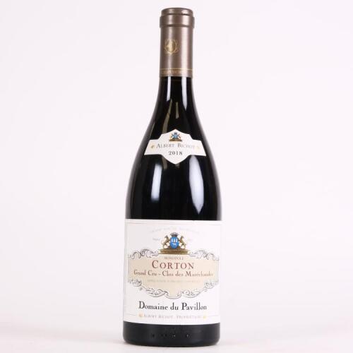 (1) 2018 Albert Bichot Domaine du Pavillon Clos des Marechaudes Corton Grand Cru, Cote de Nuits *