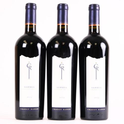 (3) 2014 Craggy Range Sophia, Gimblett Gravels