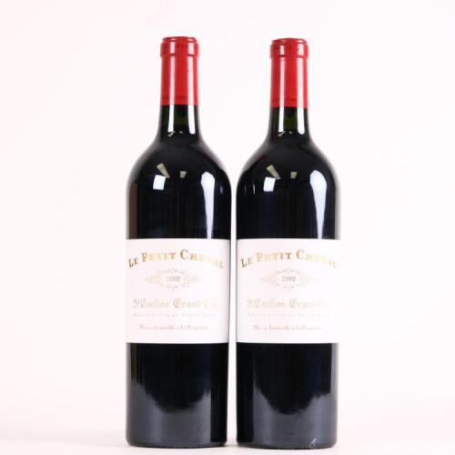 (2) 2008 Le Petit Cheval, St Emilion
