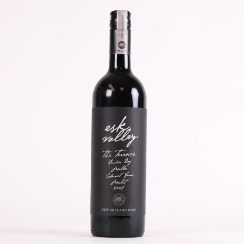 (1) 2009 Esk Valley The Terraces Malbec/Cabernet Franc/Merlot, Hawkes Bay *