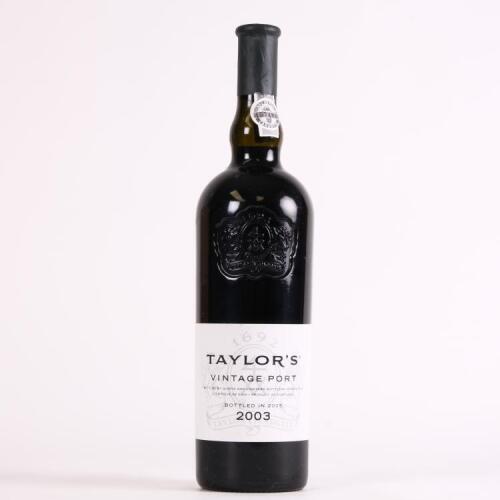 (1) 2003 Taylor's Vintage, Oporto