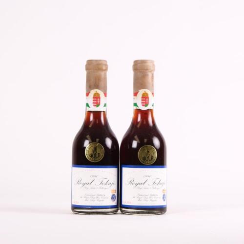 (2) 1996 Royal Tokaji 5 Puttonyos Aszu 250ml, Hungary *