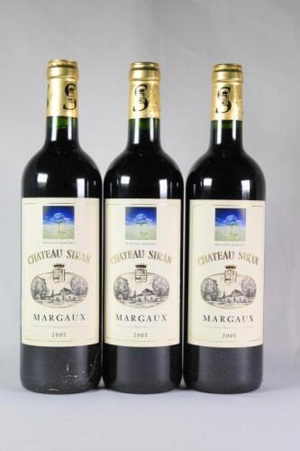 (3) 2005 Chateau Siran, Margaux