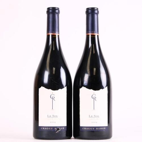 (2) 2004 Craggy Range Le Sol, Gimblett Gravels