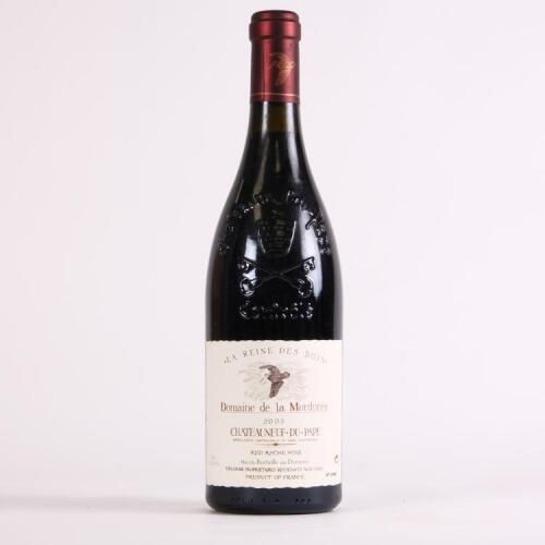 (1) 2003 Domaine de la Mordoree Chateauneuf du Pape La Reine des Bois