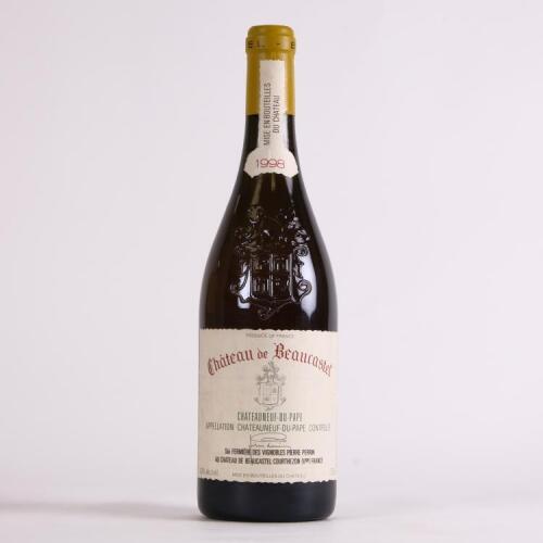 (1) 1998 Chateau de Beaucastel Chateauneuf du Pape Blanc