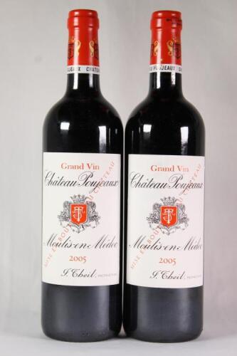 (2) 2005 Chateau Poujeaux, Moulis
