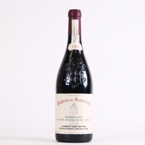 (1) 1998 Chateau de Beaucastel Chateauneuf du Pape