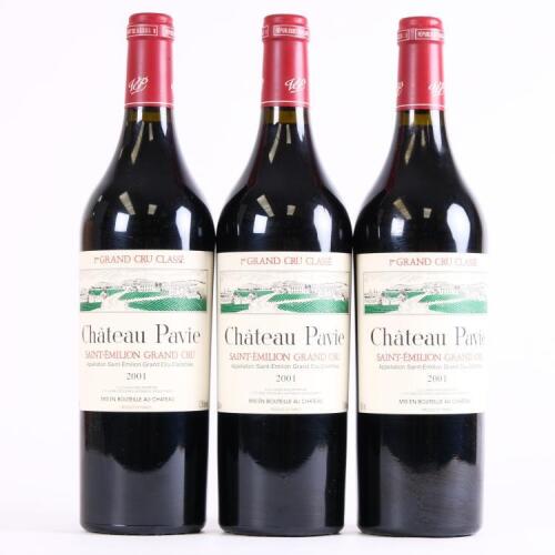 (3) 2001 Chateau Pavie, St Emilion