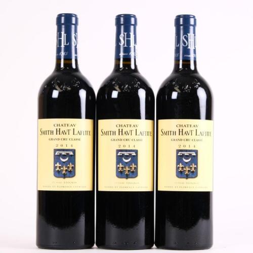 (3) 2014 Chateau Smith Haut Lafitte, Pessac Leognan