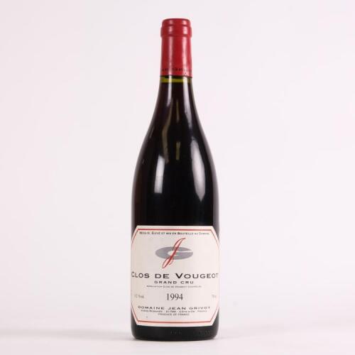 (1) 1994 Domaine Jean Grivot Clos de Vougeot Grand Cru, Cote de Nuits