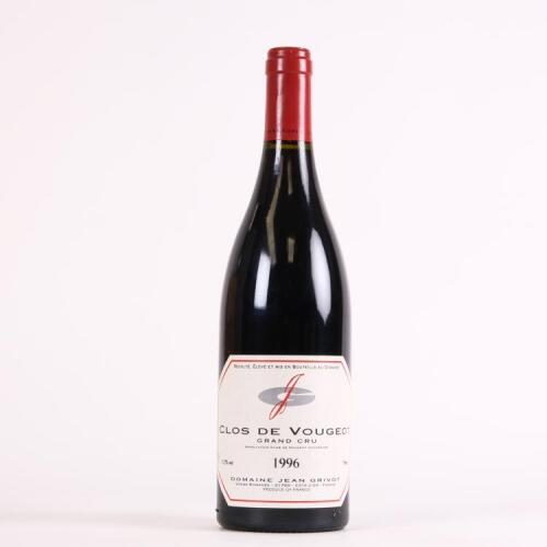 (1) 1996 Domaine Jean Grivot Clos de Vougeot Grand Cru, Cote de Nuits