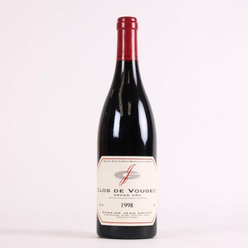 (1) 1998 Domaine Jean Grivot Clos de Vougeot Grand Cru, Cote de Nuits