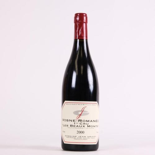 (1) 2000 Domaine Jean Grivot Vosne Romanee Les Beaux Monts 1er Cru, Cote de Nuits