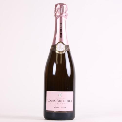 (1) 2009 Louis Roederer Brut Rose Millesime