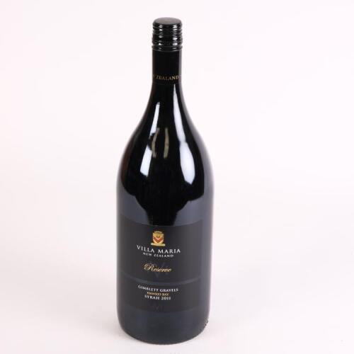 (1) 2011 Villa Maria Reserve Syrah 1500ml, Gimblett Gravels