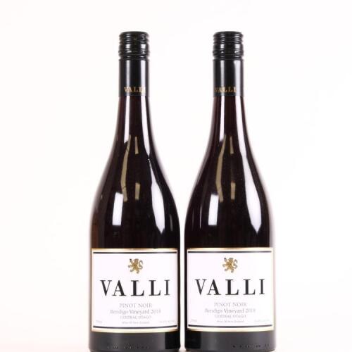 (2) 2018 Valli Pinot Noir, Bendigo