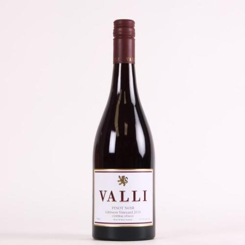 (1) 2018 Valli Pinot Noir, Gibbston