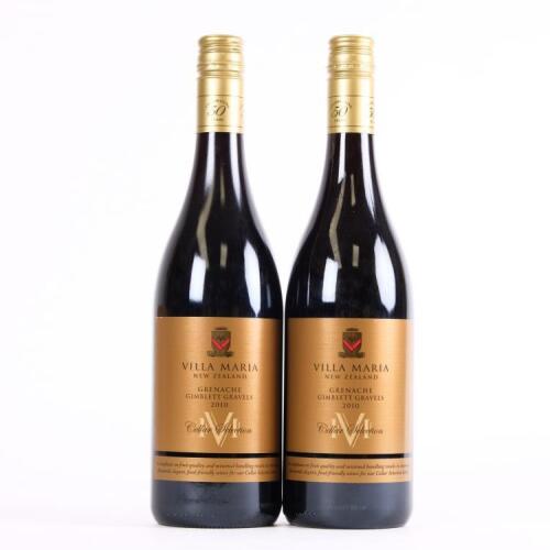 (2) 2010 Villa Maria Cellar Selection Grenache, Gimblett Gravels