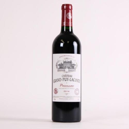 (1) 2014 Chateau Grand Puy Lacoste 5eme Cru Classe, Pauillac