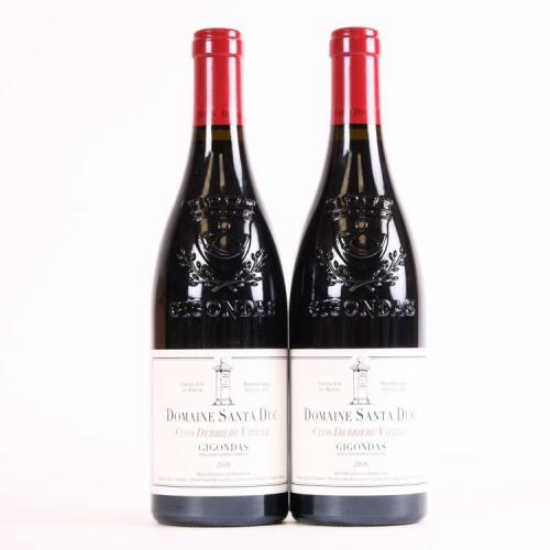 (2) 2016 Domaine Santa Duc Clos Derriere Vieille Gigondas