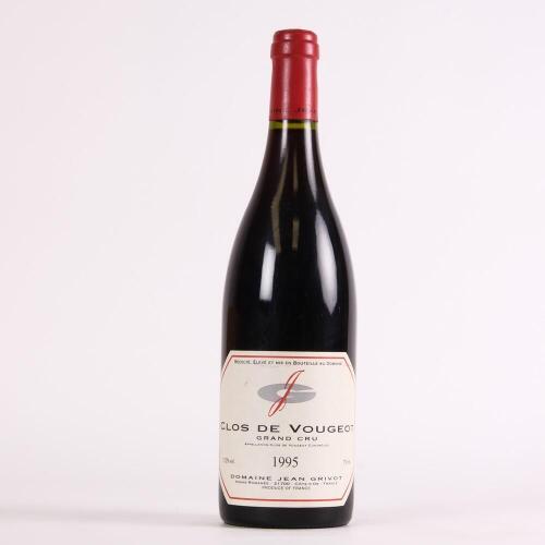 (1) 1995 Domaine Jean Grivot Clos de Vougeot Grand Cru, Cote de Nuits