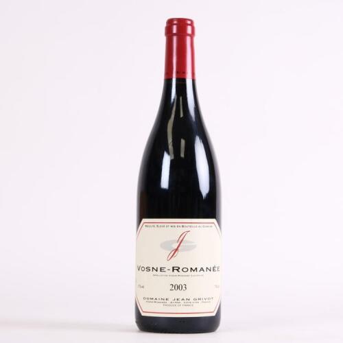 (1) 2003 Domaine Jean Grivot Vosne Romanee, Cote de Nuits