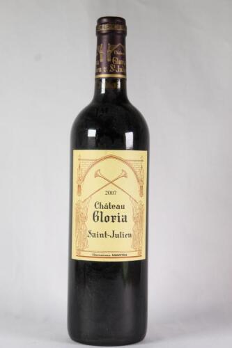 (1) 2007 Chateau Gloria, St Julien