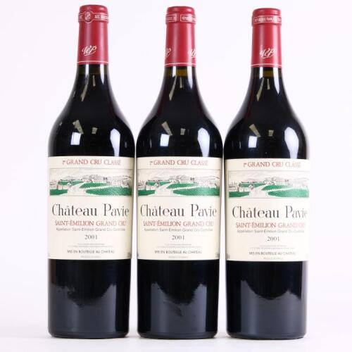(3) 2001 Chateau Pavie, St Emilion