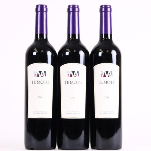 (3) 2013 Te Motu Cabernet Sauvignon/Merlot, Waiheke