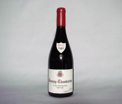 (1) 2011 Domaine Fourrier Gevrey Chambertin Les Cherbaudes Vieilles Vignes 1er Cru, Cote de Nuits