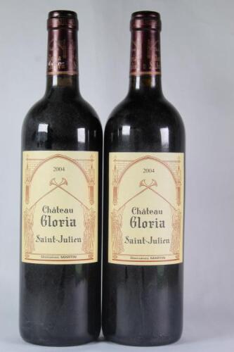 (2) 2004 Chateau Gloria, St Julien