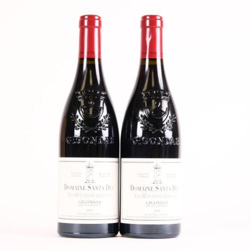 (2) 2016 Domaine Santa Duc Les Hautes Garrigues Gigondas
