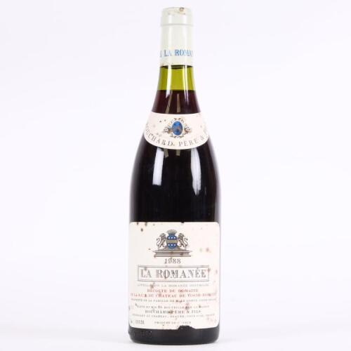 (1) 1988 Bouchard Pere & Fils Comte Liger-Belair La Romanee Grand Cru, Cote de Nuits