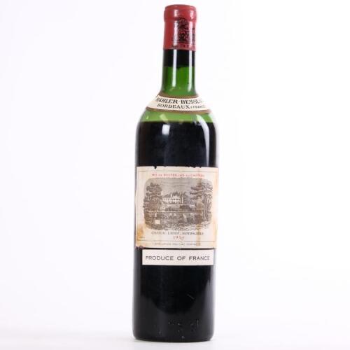 (1) 1959 Chateau Lafite Rothschild 1er Cru Classe, Pauillac