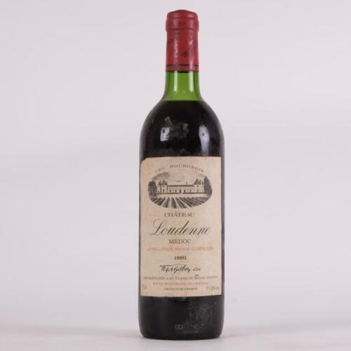 (1) 1980 Chateau Loudenne, Medoc
