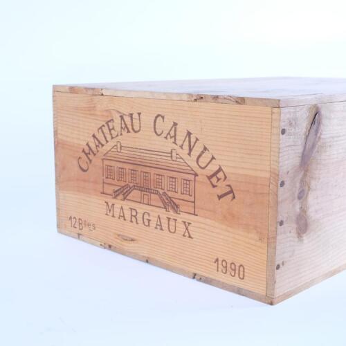 (12) 1990 Chateau Canuet, Margaux