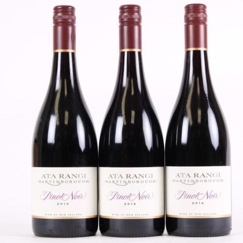 (3) 2014 Ata Rangi Pinot Noir, Martinborough