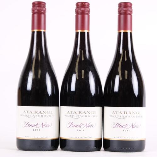 (3) 2011 Ata Rangi Pinot Noir, Martinborough
