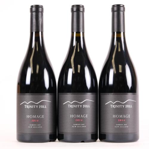 (3) 2014 Trinity Hill Homage, Gimblett Gravels