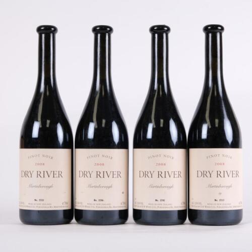 (4) 2008 Dry River Pinot Noir, Martinborough