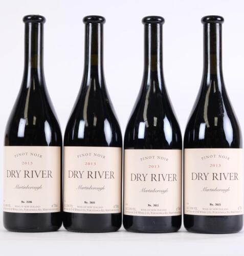 (4) 2013 Dry River Pinot Noir, Martinborough