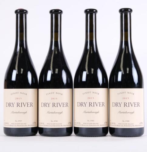 (4) 2015 Dry River Pinot Noir, Martinborough