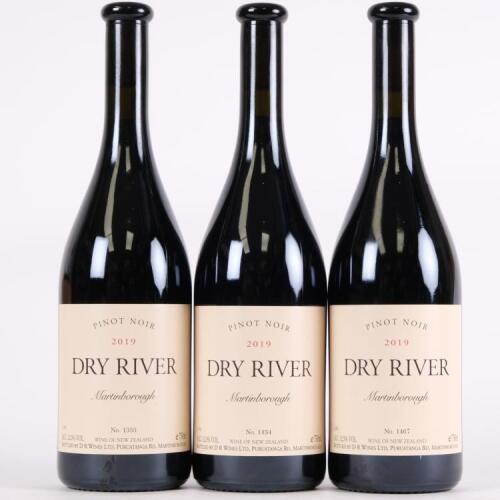 (3) 2019 Dry River Pinot Noir, Martinborough