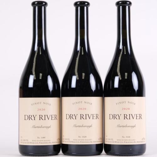 (3) 2020 Dry River Pinot Noir, Martinborough