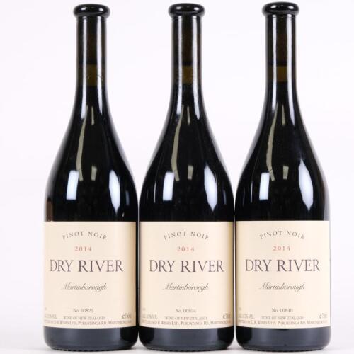 (3) 2014 Dry River Pinot Noir, Martinborough