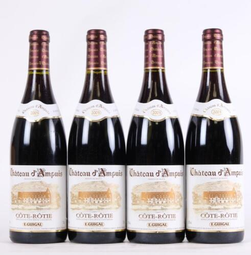 (4) 2003 E. Guigal Chateau d'Ampuis Cote Rotie