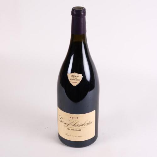 (1) 2017 Domaine de la Vougeraie Gevrey Chambertin Les Evocelles 1500ml, Cote de Nuits