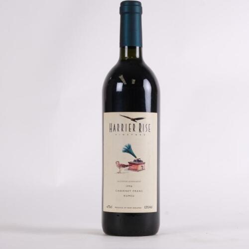 (1) 1996 Harrier Rise Cabernet Franc, Kumeu