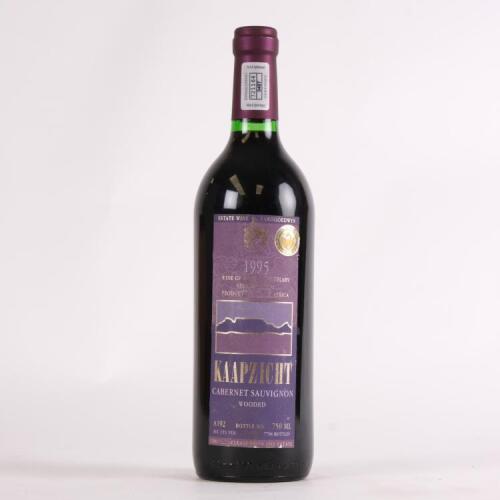 (1) 1995 Kaapzicht Cabernet Sauvignon, Stellenbosch South Africa